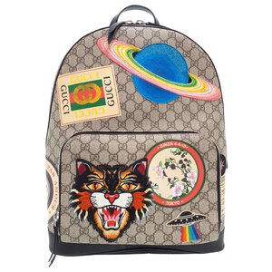 GUCCI Courier GG Supreme Backpack